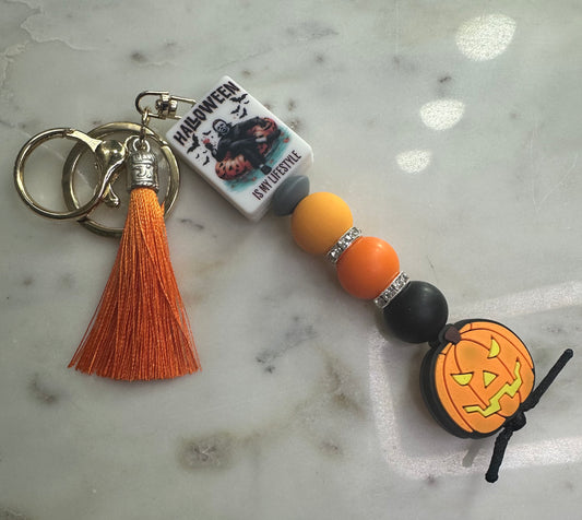 Halloween Is My Lifestyle Keychain