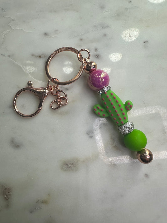 Cactus Keychain